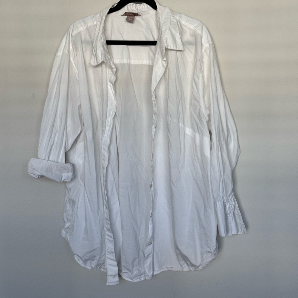 Plus Size H&M Casual Button Down Shirt